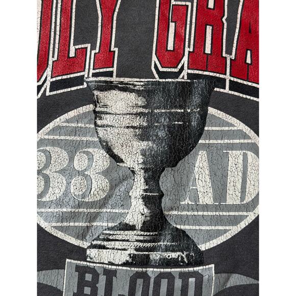 SAINT MICHAEL X DENIM TEARS HOLY GRAIL HOODIE - BLACK sz L - Picture 10 of 16